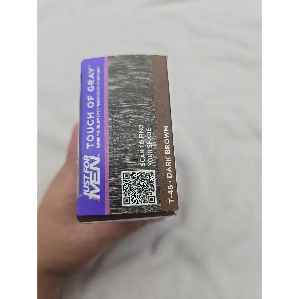 Just For Men Comb in Hair Color‎ T-45 Dark Brown Touch of Gray Coverage